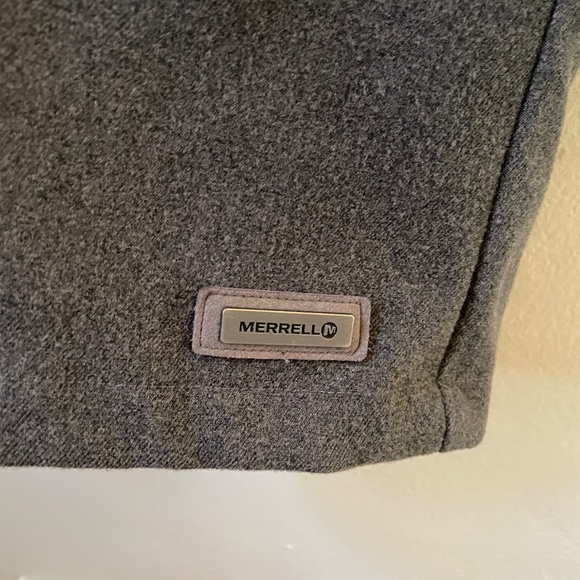 Merrell long hooded coat size L grey women's lightweight  winter coat - Picture 7 of 7